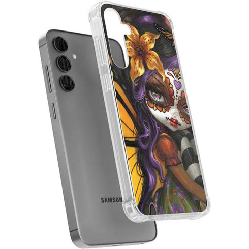 Monarch butterfly Fairy by Jasmine Becket-Griffith Galaxy S24 Plus Clear Case