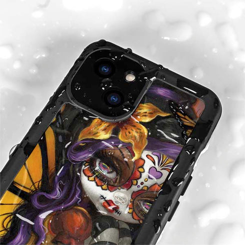 Monarch butterfly Fairy by Jasmine Becket-Griffith iPhone 15 Plus Waterproof Case