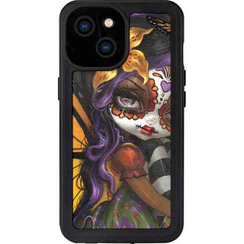 Monarch butterfly Fairy by Jasmine Becket-Griffith iPhone 15 Waterproof Case