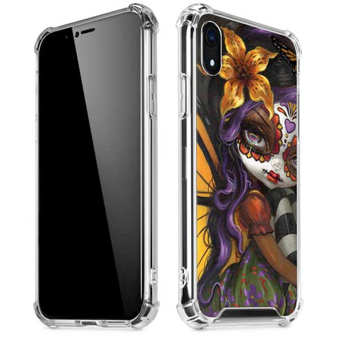 Monarch butterfly Fairy by Jasmine Becket-Griffith iPhone XR Clear Case