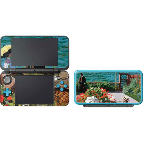 Claude Monet The Terrace at Sainte-Adresse Nintendo 2DS XL (2017) Skin