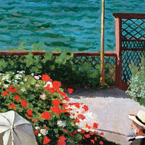 Claude Monet The Terrace at Sainte-Adresse Nintendo 2DS XL (2017) Skin