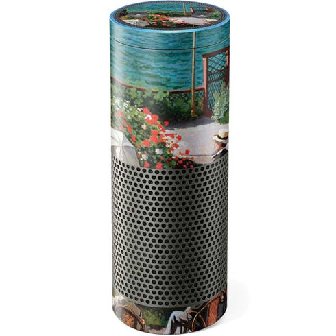 Claude Monet The Terrace at Sainte-Adresse Amazon Echo Skin
