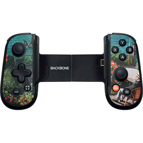 Monet - The Terrace at Sainte-Adresse by Monet Backbone One for iPhone Game Controller Skin