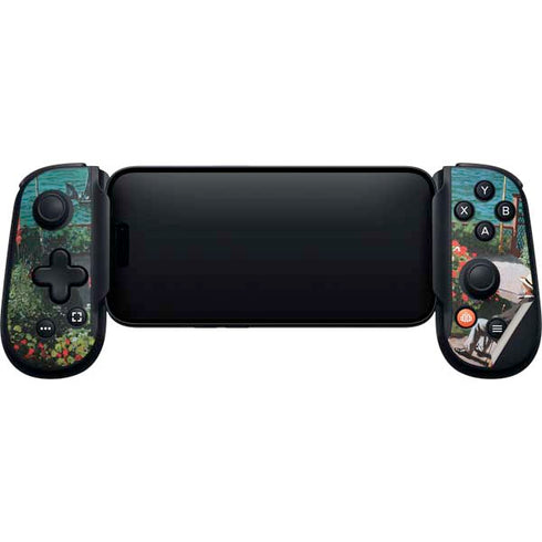 Monet - The Terrace at Sainte-Adresse by Monet Backbone One for iPhone Game Controller Skin