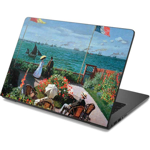 Claude Monet The Terrace at Sainte-Adresse Dell Chromebook Skin