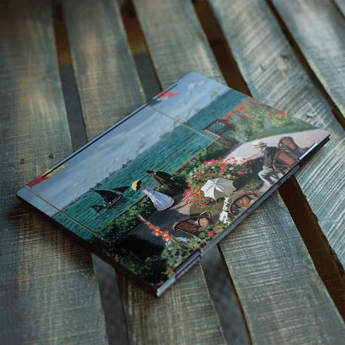 Claude Monet The Terrace at Sainte-Adresse HP Envy Skin