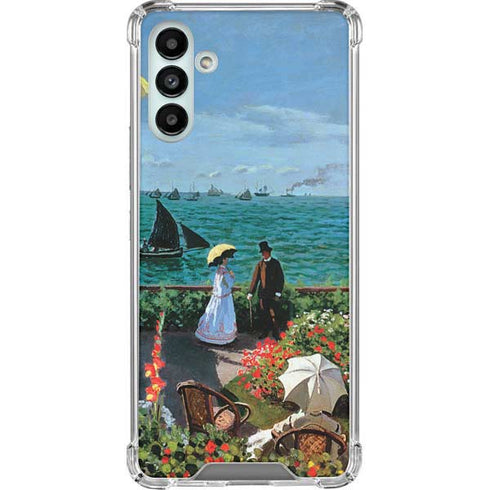 Claude Monet The Terrace at Sainte-Adresse Galaxy A13 5G Clear Case