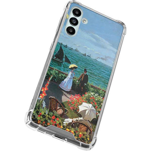 Claude Monet The Terrace at Sainte-Adresse Galaxy A13 5G Clear Case