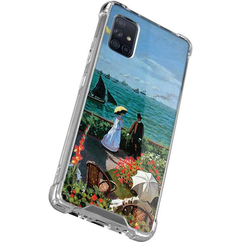 Claude Monet The Terrace at Sainte-Adresse Galaxy A51 5G Clear Case