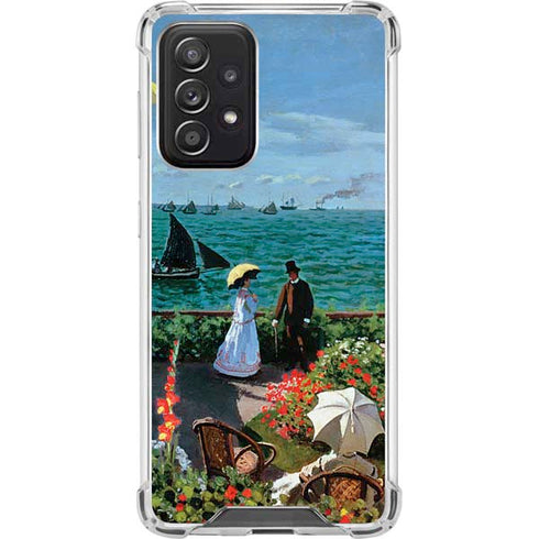 Claude Monet The Terrace at Sainte-Adresse Galaxy A52 5G Clear Case