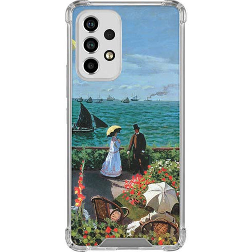 Claude Monet The Terrace at Sainte-Adresse Galaxy A53 5G Clear Case