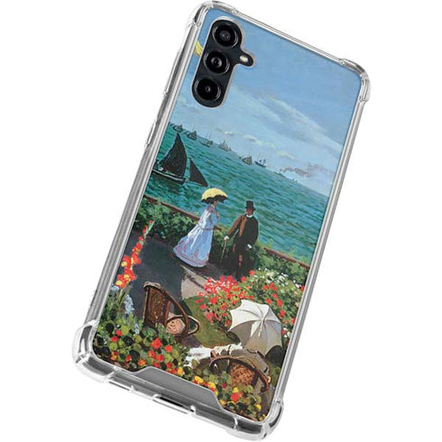 Monet - The Terrace at Sainte-Adresse by Monet Galaxy A54 5G Clear Case