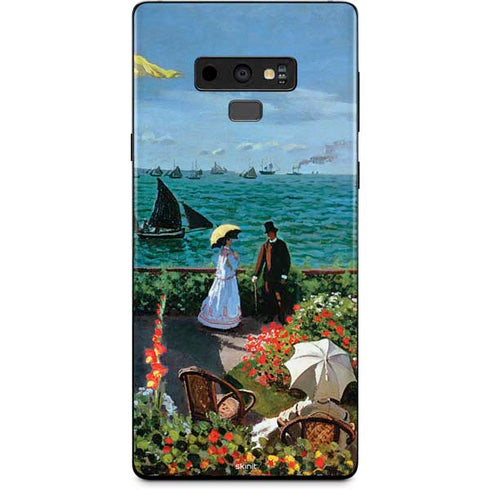Claude Monet The Terrace at Sainte-Adresse Galaxy Note 9 Skin