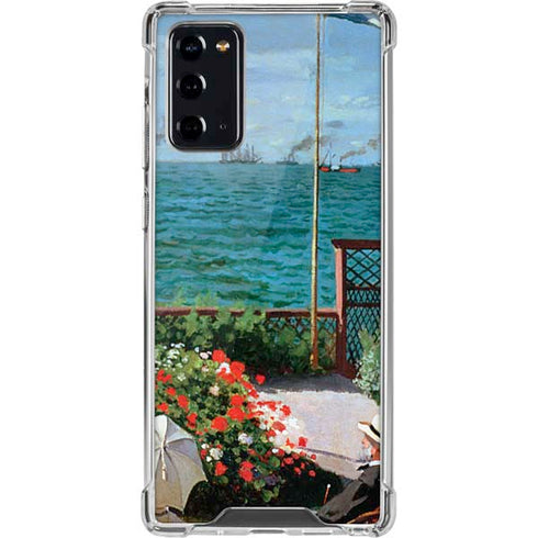 Claude Monet The Terrace at Sainte-Adresse Galaxy Note20 5G Clear Case