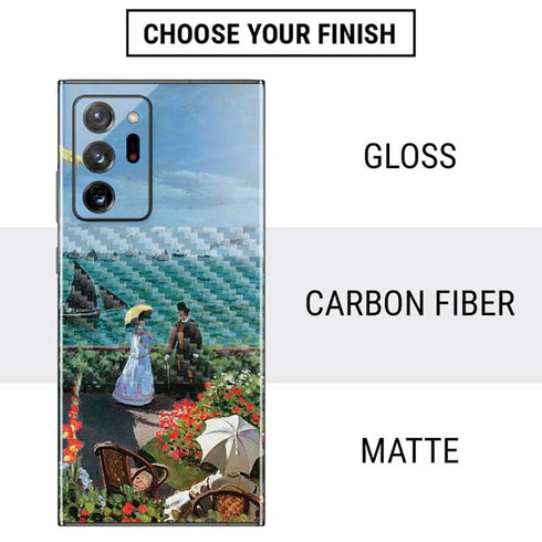 Claude Monet The Terrace at Sainte-Adresse Galaxy Note20 Ultra 5G Skin