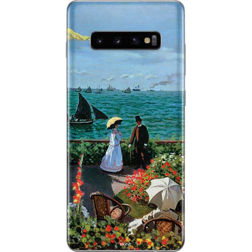 Claude Monet The Terrace at Sainte-Adresse Galaxy S10 Plus Skin