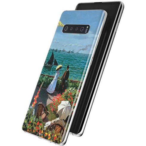 Claude Monet The Terrace at Sainte-Adresse Galaxy S10 Skin