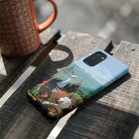 Claude Monet The Terrace at Sainte-Adresse Galaxy S20 Plus Pro Case