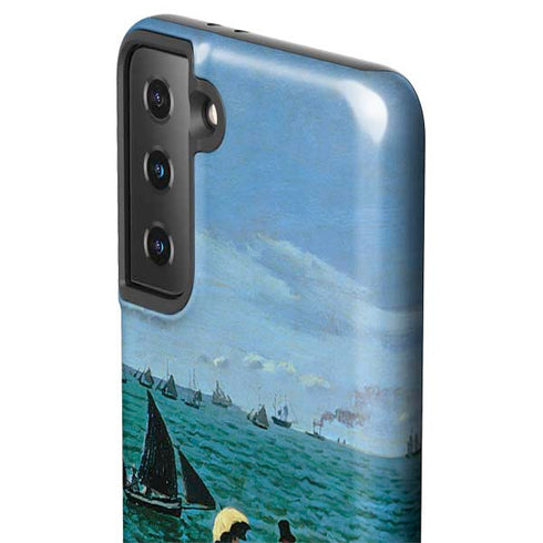 Claude Monet The Terrace at Sainte-Adresse Galaxy S21 Plus 5G Pro Case