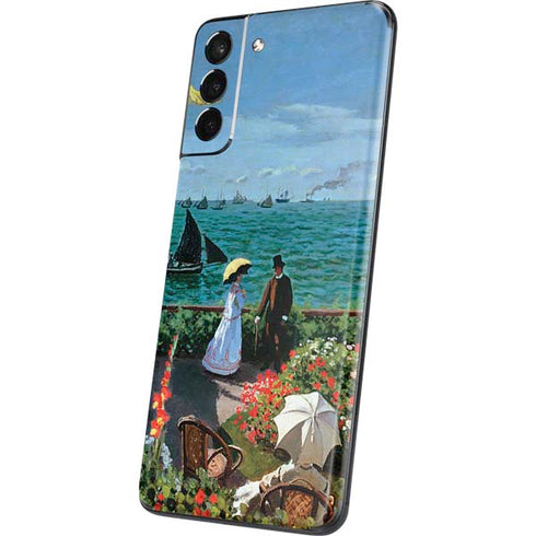 Claude Monet The Terrace at Sainte-Adresse Galaxy S21 Plus 5G Skin