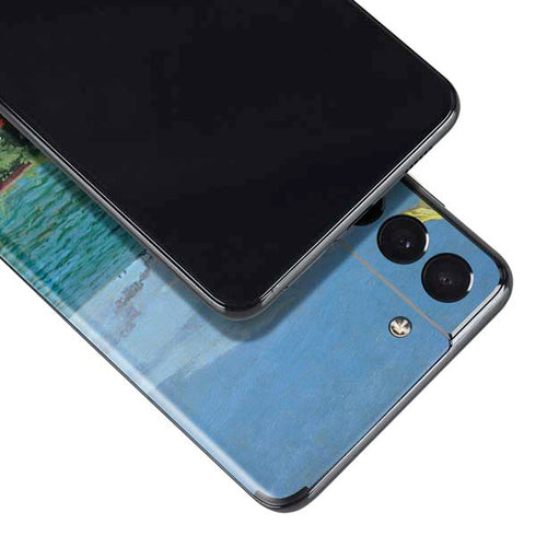 Claude Monet The Terrace at Sainte-Adresse Galaxy S21 Plus 5G Skin