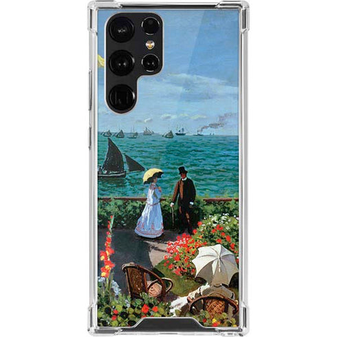Claude Monet The Terrace at Sainte-Adresse Galaxy S22 Ultra Clear Case