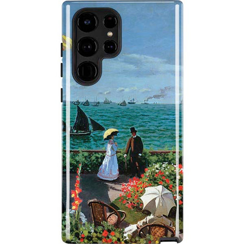 Claude Monet The Terrace at Sainte-Adresse Galaxy S22 Ultra Pro Case