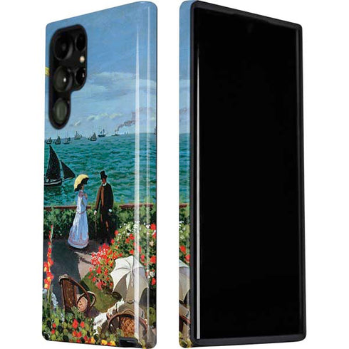 Claude Monet The Terrace at Sainte-Adresse Galaxy S22 Ultra Pro Case