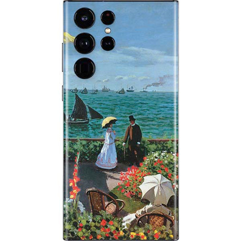 Claude Monet The Terrace at Sainte-Adresse Galaxy S22 Ultra Skin