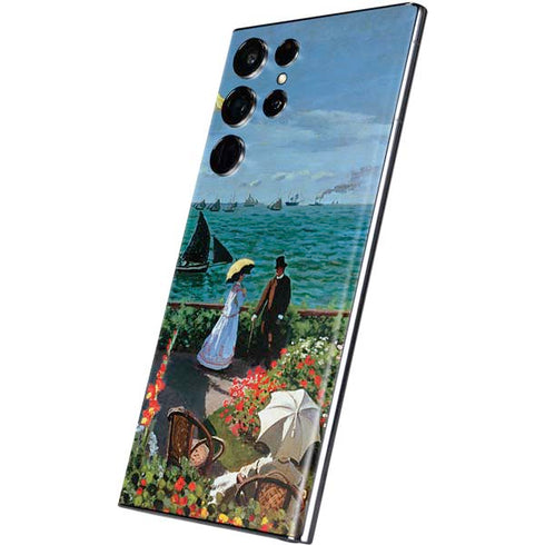 Claude Monet The Terrace at Sainte-Adresse Galaxy S22 Ultra Skin