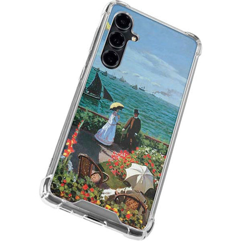 Monet - The Terrace at Sainte-Adresse by Monet Galaxy S23 FE Clear Case