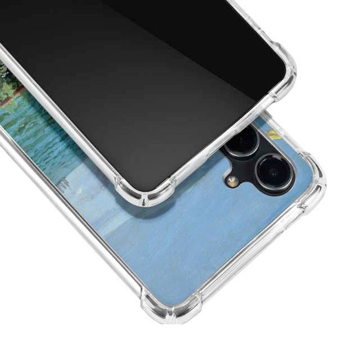 Monet - The Terrace at Sainte-Adresse by Monet Galaxy S23 FE Clear Case