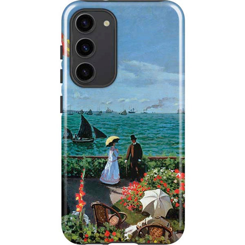 Claude Monet The Terrace at Sainte-Adresse Galaxy S23 Plus Pro Case