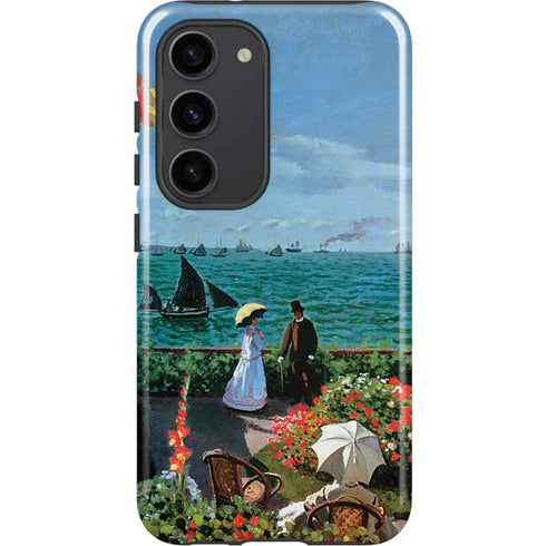 Claude Monet The Terrace at Sainte-Adresse Galaxy S23 Pro Case