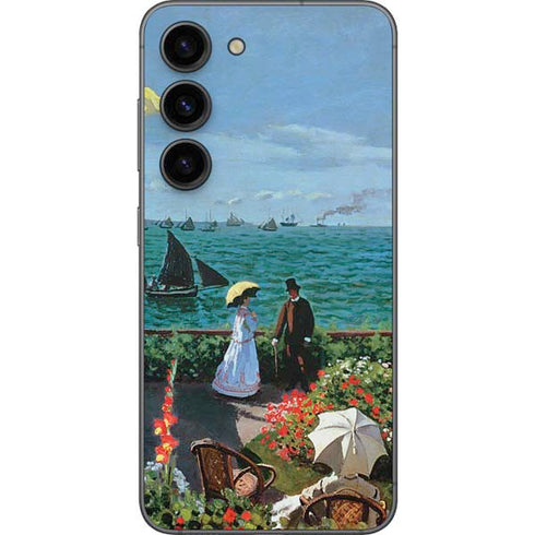 Claude Monet The Terrace at Sainte-Adresse Galaxy S23 Skin