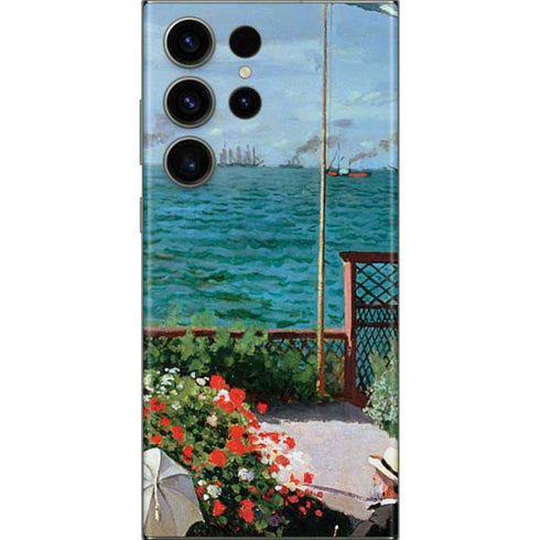 Claude Monet The Terrace at Sainte-Adresse Galaxy S23 Ultra Skin