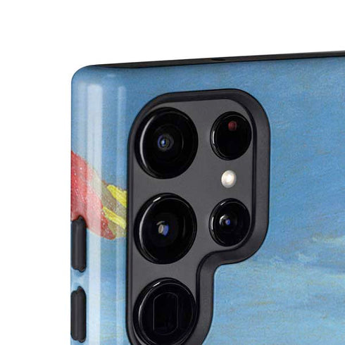 Monet - The Terrace at Sainte-Adresse by Monet Galaxy S24 Ultra Impact Case