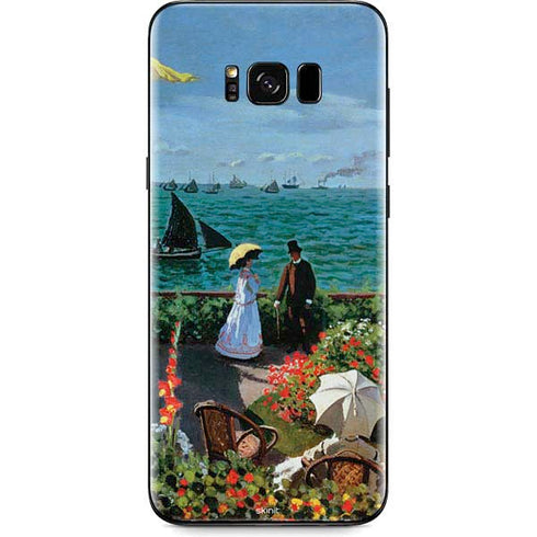 Claude Monet The Terrace at Sainte-Adresse Galaxy S8 Plus Skin