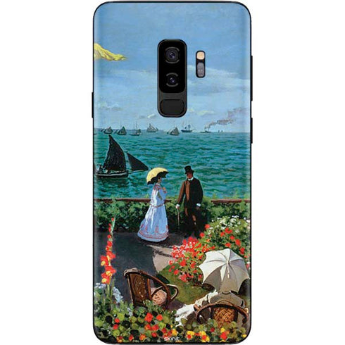 Claude Monet The Terrace at Sainte-Adresse Galaxy S9 Plus Skin