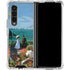 Claude Monet The Terrace at Sainte-Adresse Galaxy Z Fold4 5G Clear Case