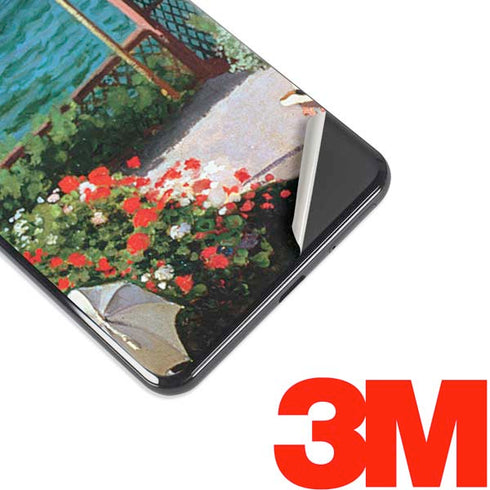 Claude Monet The Terrace at Sainte-Adresse Google Pixel 3 XL Skin