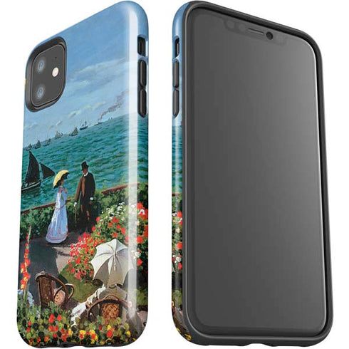Claude Monet The Terrace at Sainte-Adresse iPhone 11 Impact Case