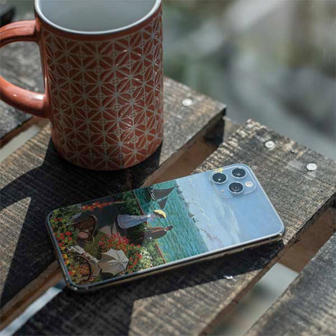 Claude Monet The Terrace at Sainte-Adresse iPhone 11 Pro Max Skin