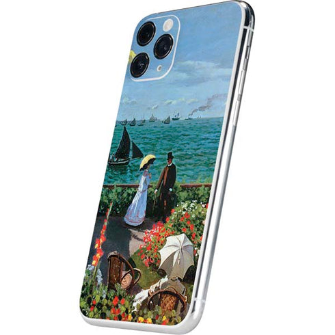 Claude Monet The Terrace at Sainte-Adresse iPhone 11 Pro Skin