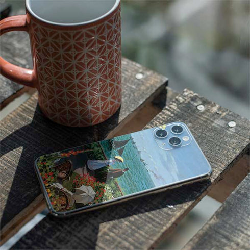 Claude Monet The Terrace at Sainte-Adresse iPhone 11 Pro Skin