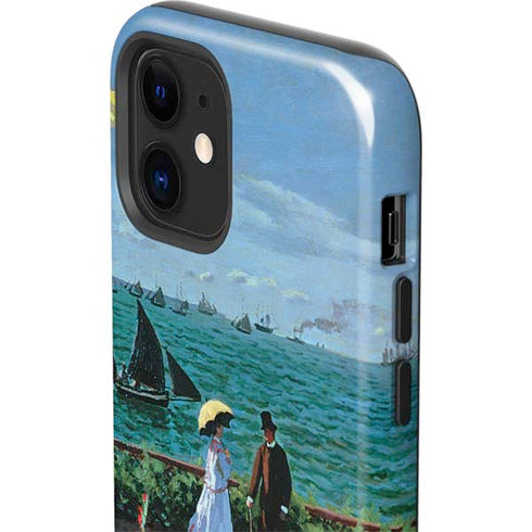Claude Monet The Terrace at Sainte-Adresse iPhone 12 Impact Case