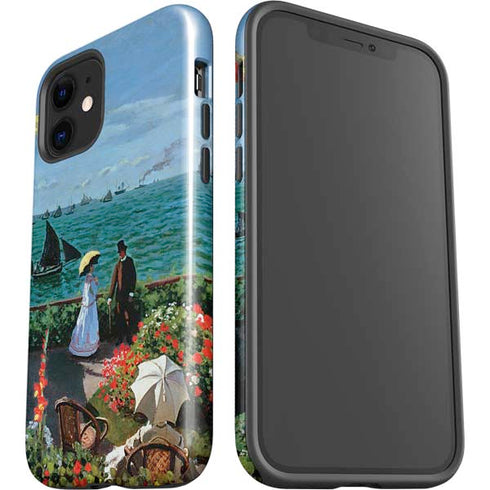 Claude Monet The Terrace at Sainte-Adresse iPhone 12 Impact Case