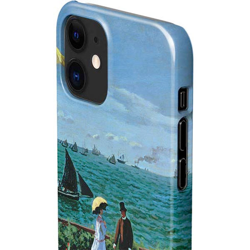 Claude Monet The Terrace at Sainte-Adresse iPhone 12 Mini Lite Case