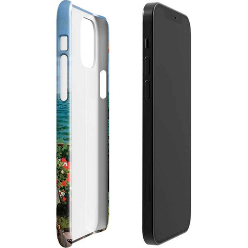 Claude Monet The Terrace at Sainte-Adresse iPhone 12 Mini Lite Case